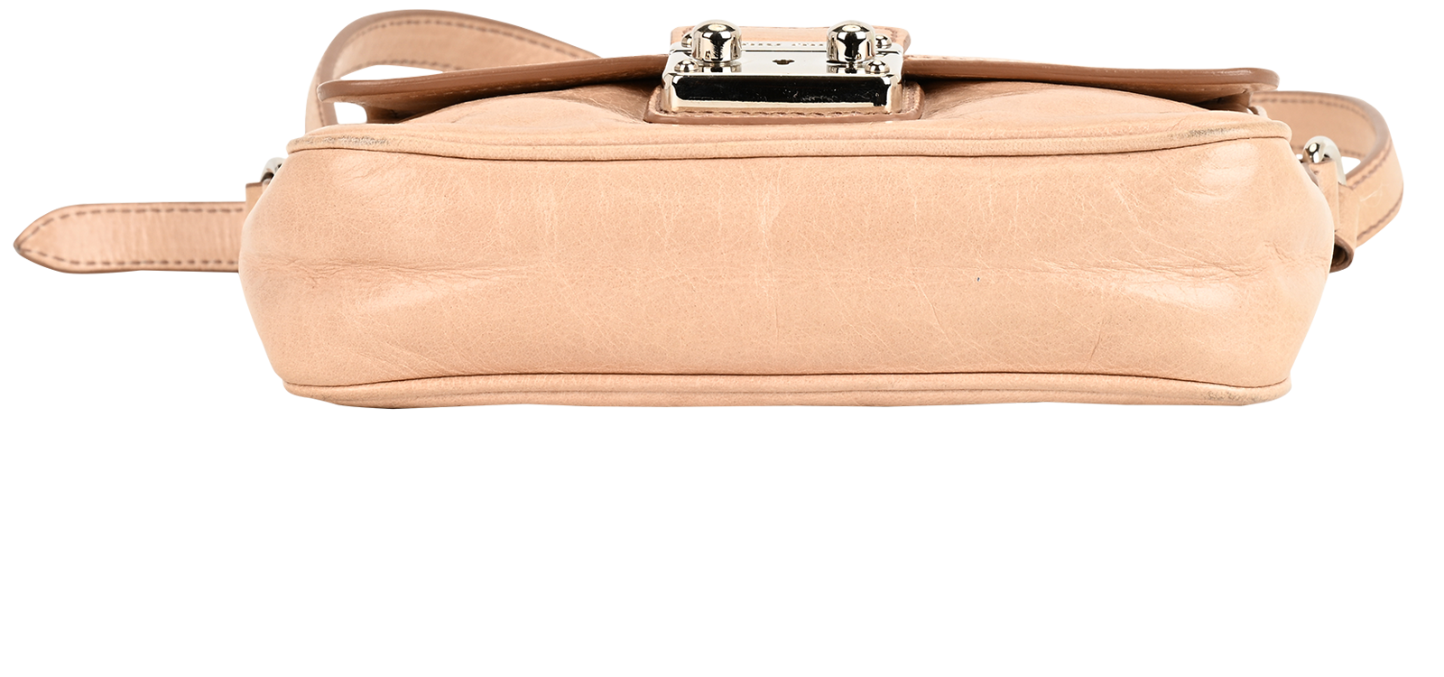 Madras Crossbody, &pound;310, Handbags, Pink, Leather, Top view